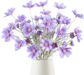 Blue Artificial Plant — 24" — Light Purple