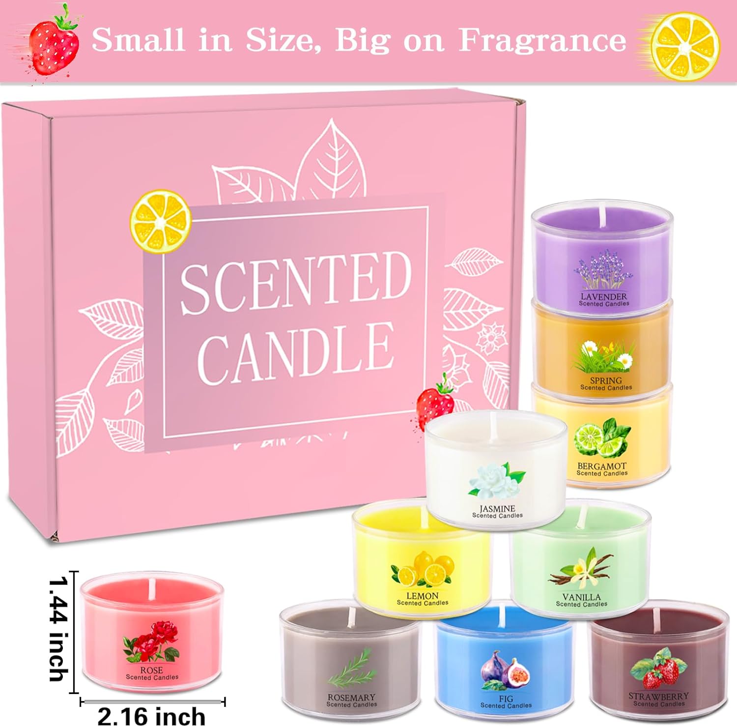 Soy Wax Wax Scented Candle - View 4