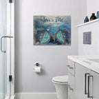 Framed Modern Metal Wall Art — 12" - View 2
