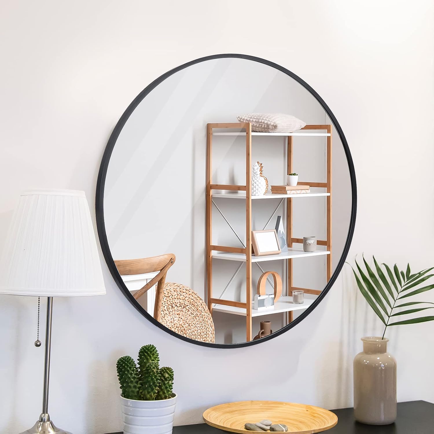 Metal Wall Mirror — 18" — 1