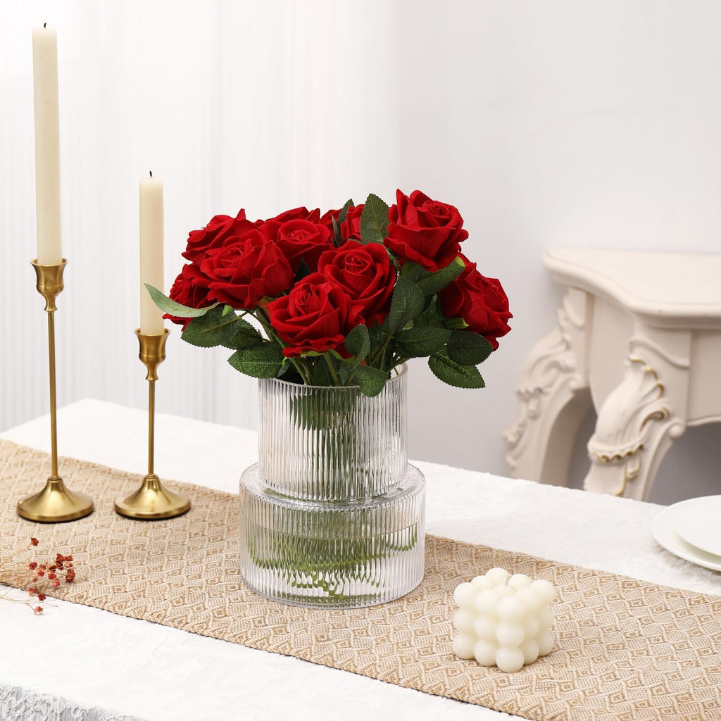 Modern Black Flower Vase — 5" - View 8