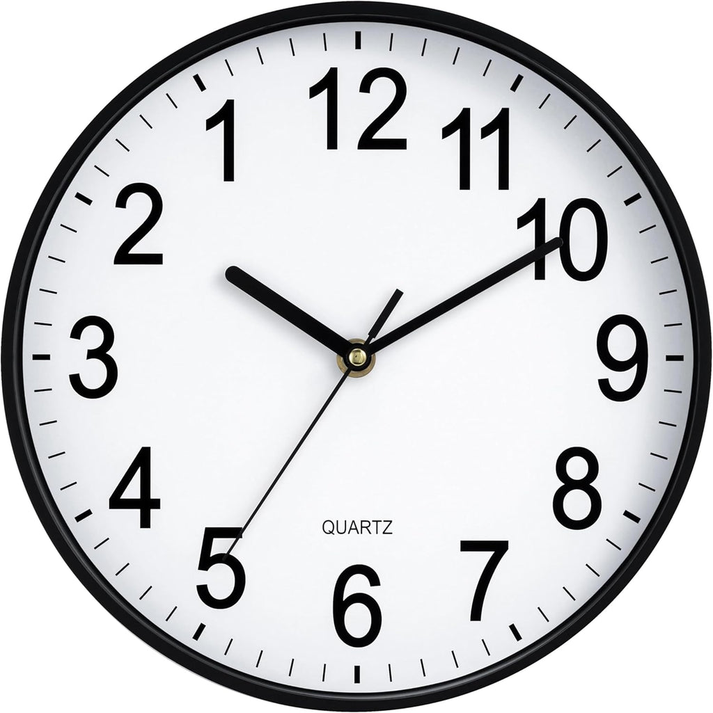 Battery Operated Wall Clock — 10" — 10 Inch