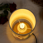 Vintage Purple Bedside Lamp - View 8