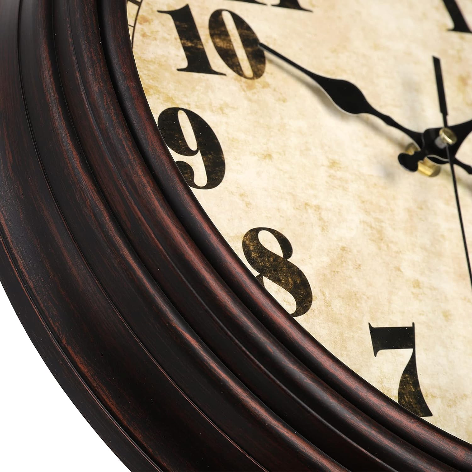 Battery Operated Farmhouse Wall Clock — 12" - View 4