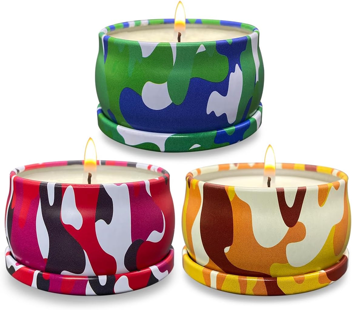 Soy Wax Scented Candle — Strong Citronella Candles Outdoor