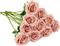 Beige Artificial Plant — Light Dusty Rose
