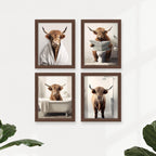 Framed Farmhouse Black Wall Art — 8" - View 6