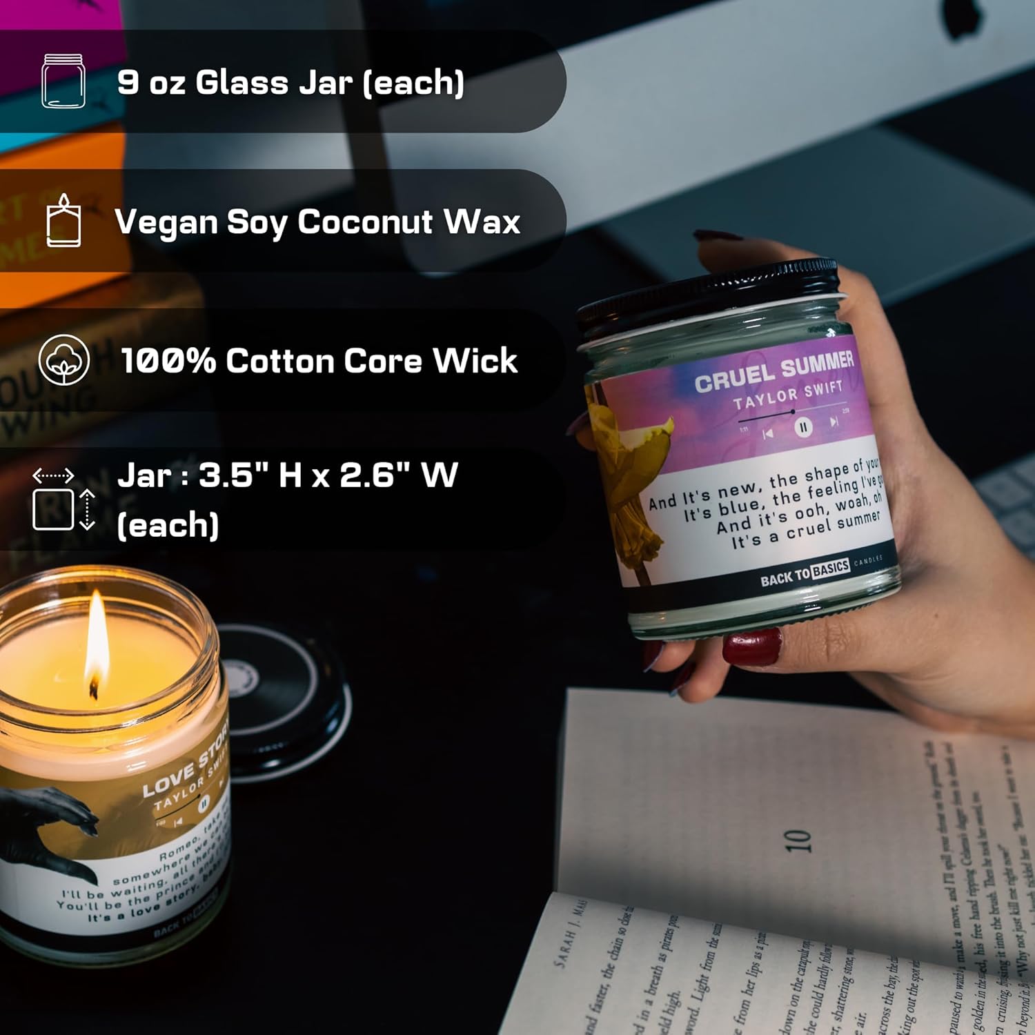 Soy Wax Scented Candle - View 6