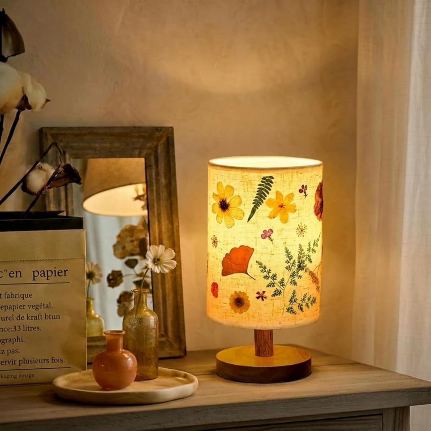 Vintage Boho Metal Table Lamp - View 5
