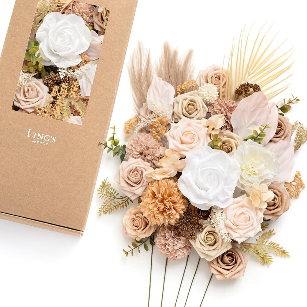 Beige Artificial Plant — Beg-boho & Nude
