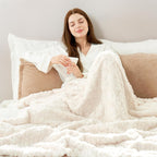 Beige Throw Pillow — 55" - View 3