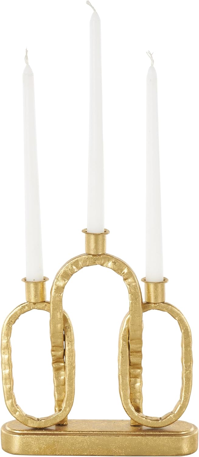 Luxe Beige Candle — 11" — 9" x 2" x 10"