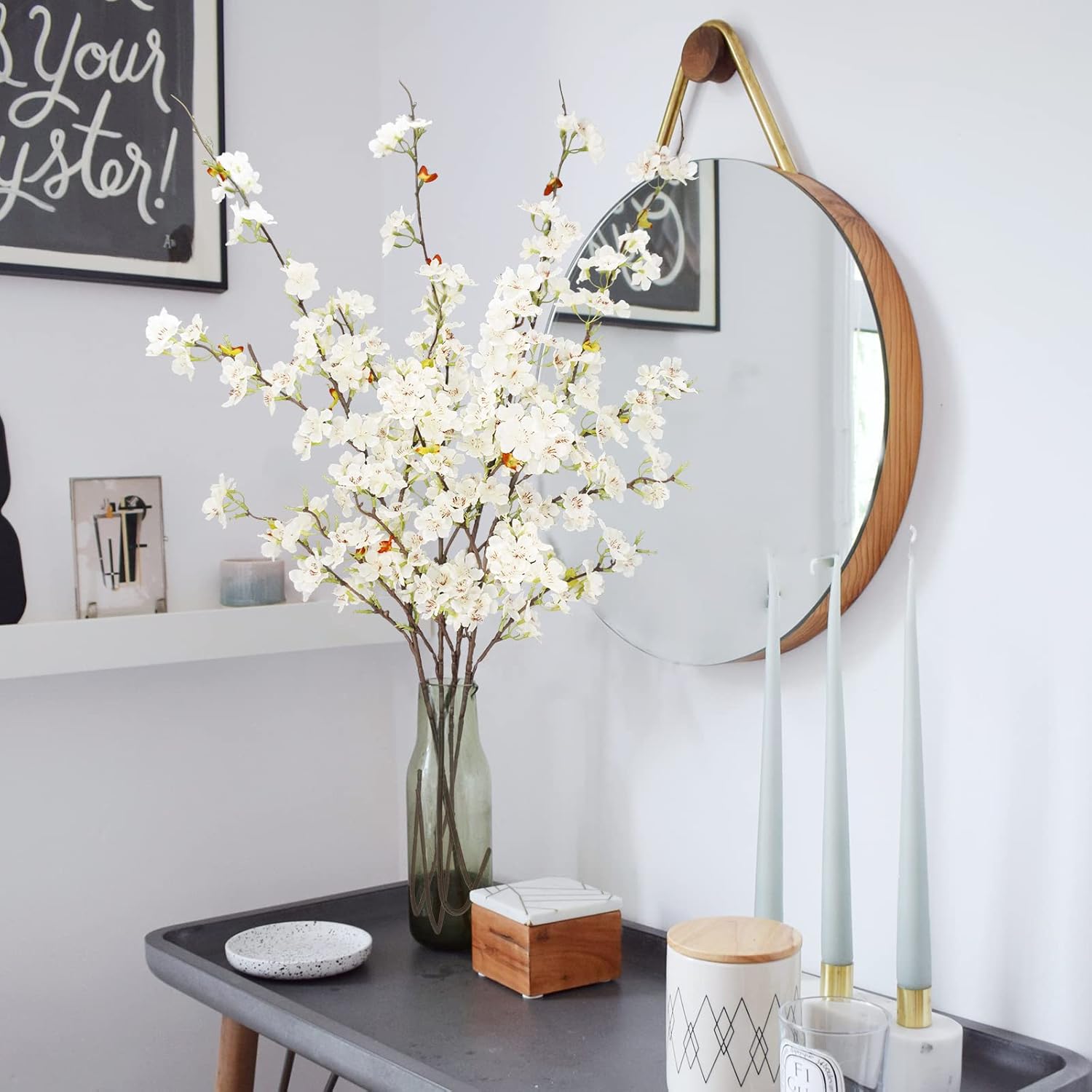 Pink Artificial Plant — 39.4" - View 2