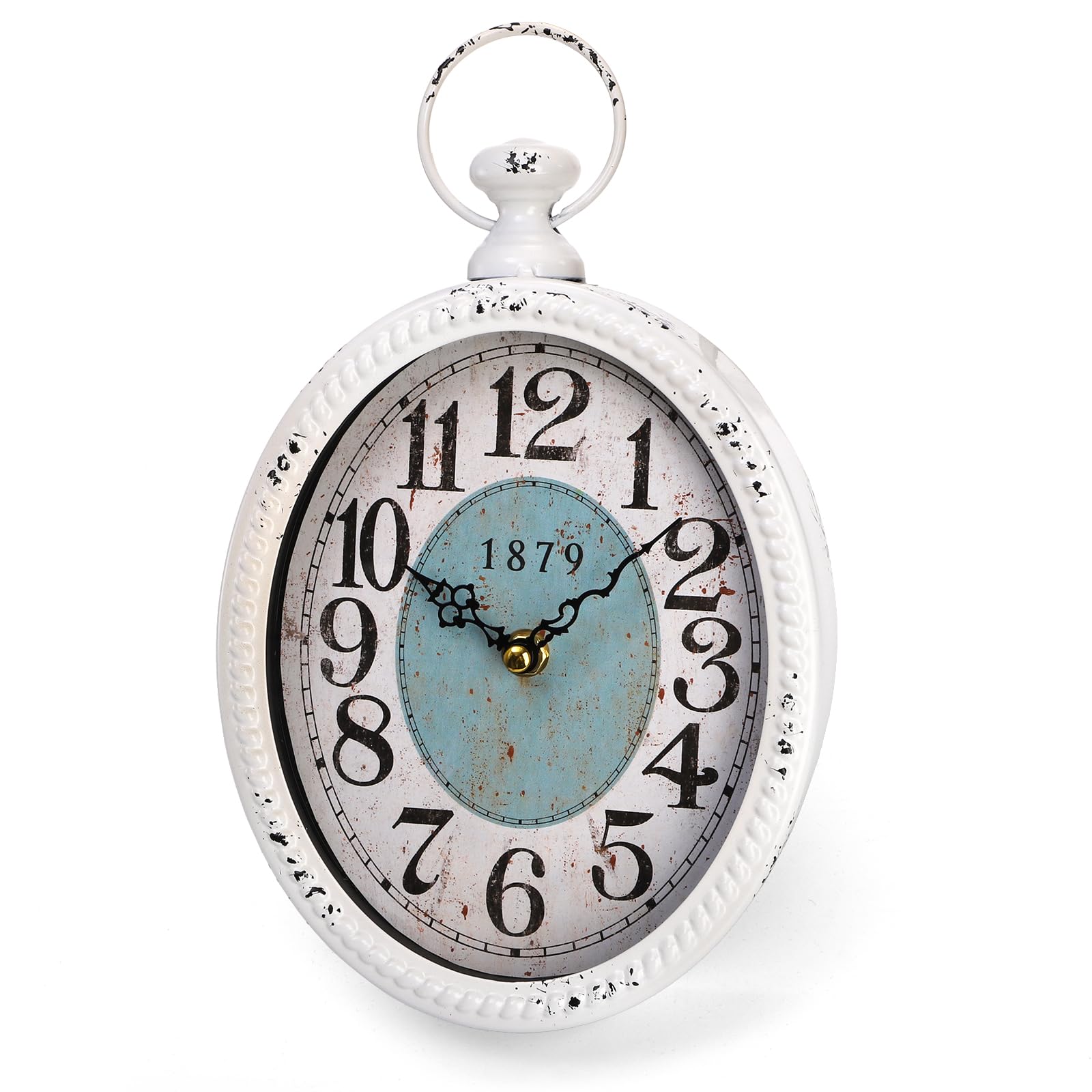 Battery Operated Farmhouse Wall Clock — 11.2"