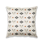 Boho Fabric Throw Pillow Cover — 18x18
