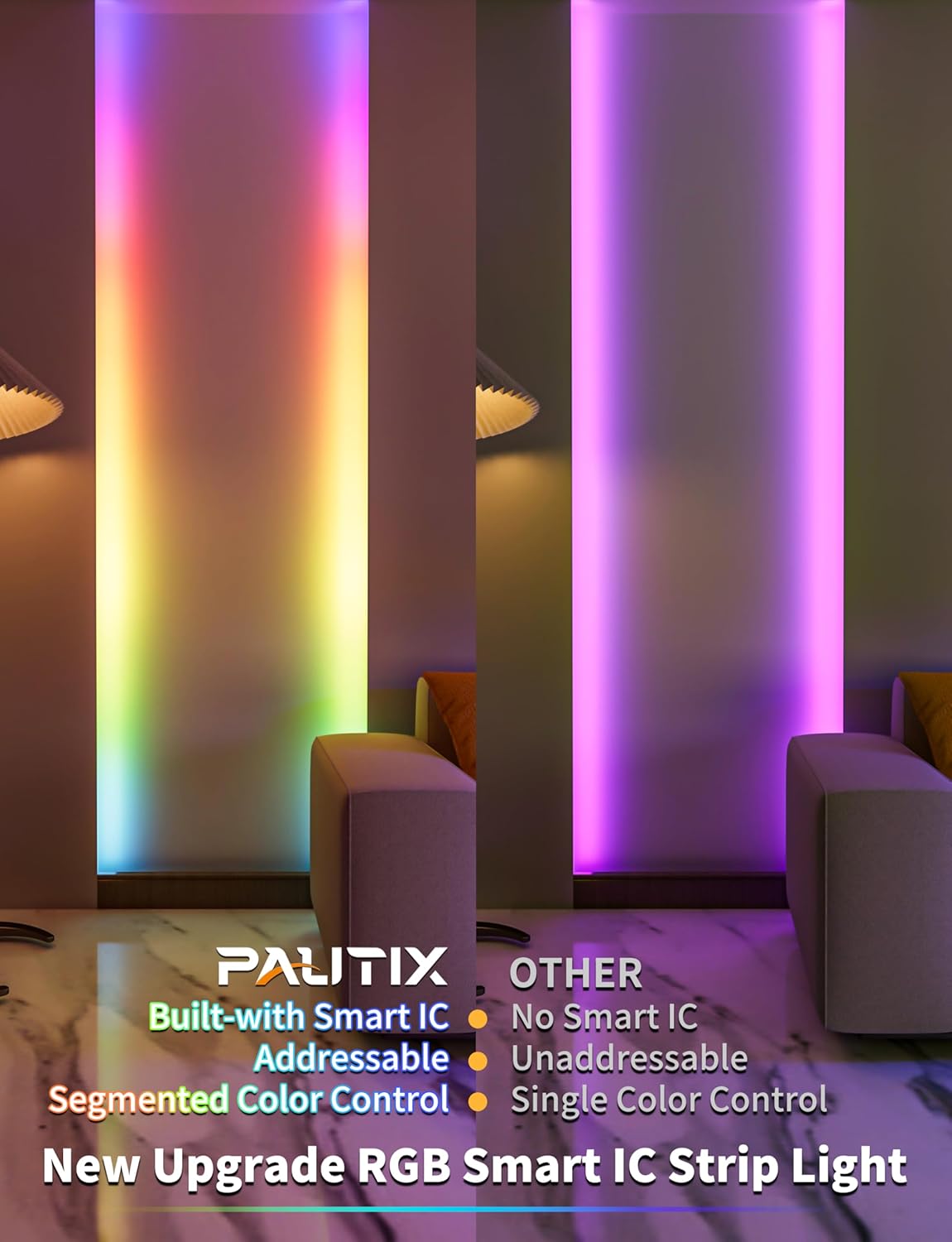 USB Metal LED Strip Light - View 3