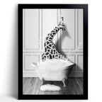 Framed Wood Canvas Wall Art — 8"