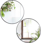 Metal Round Mirror — 18" — 2