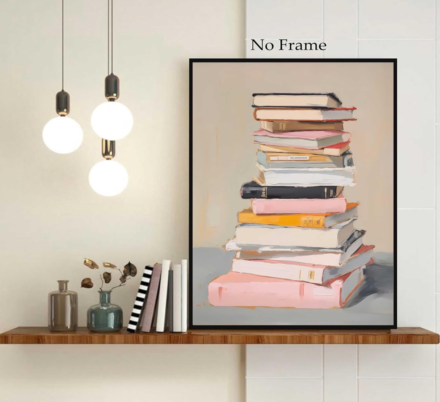 Unframed Pink Wall Decor — 16" - View 5