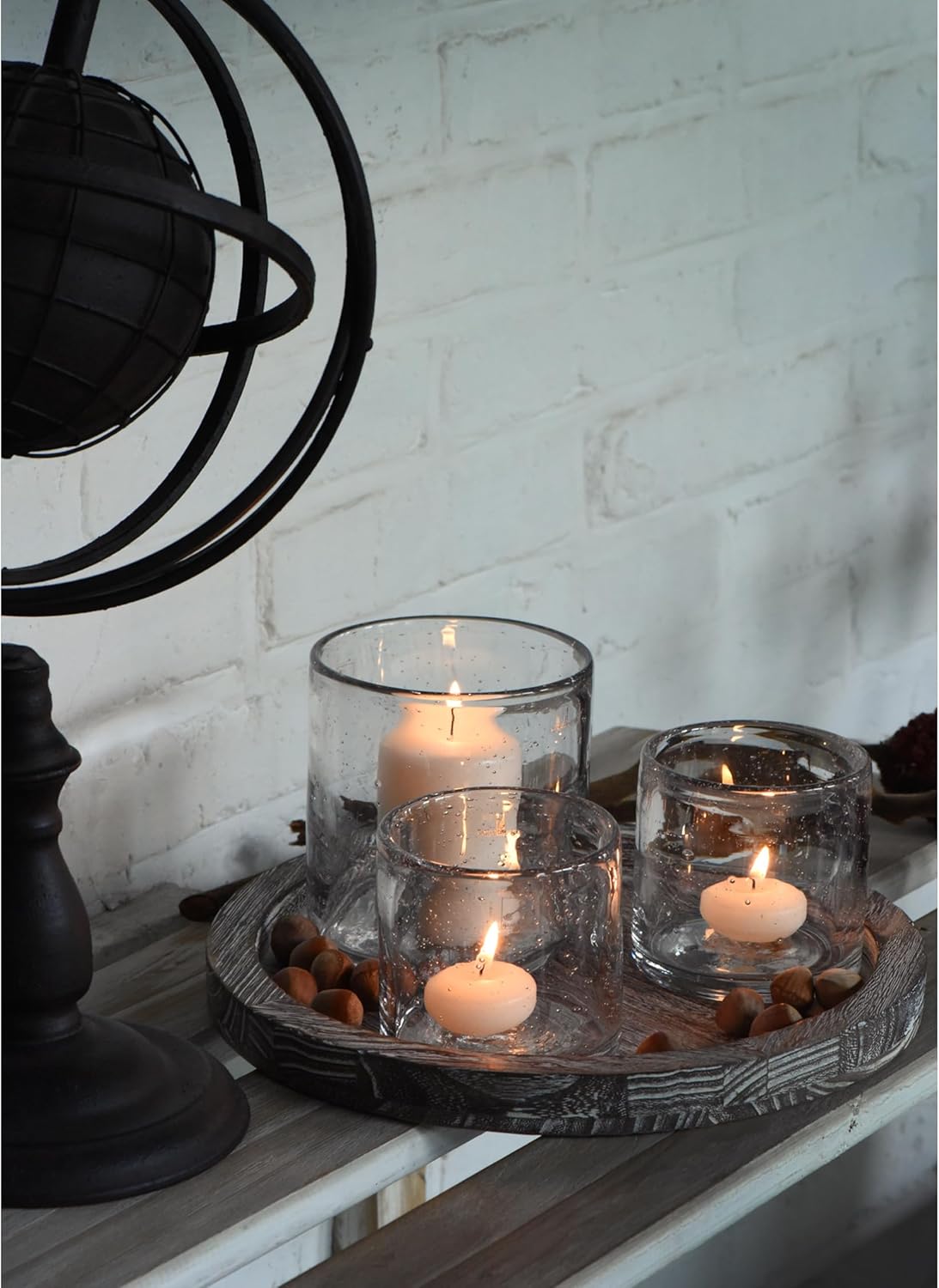 Farmhouse Black Candle — Set of 3 - View 3