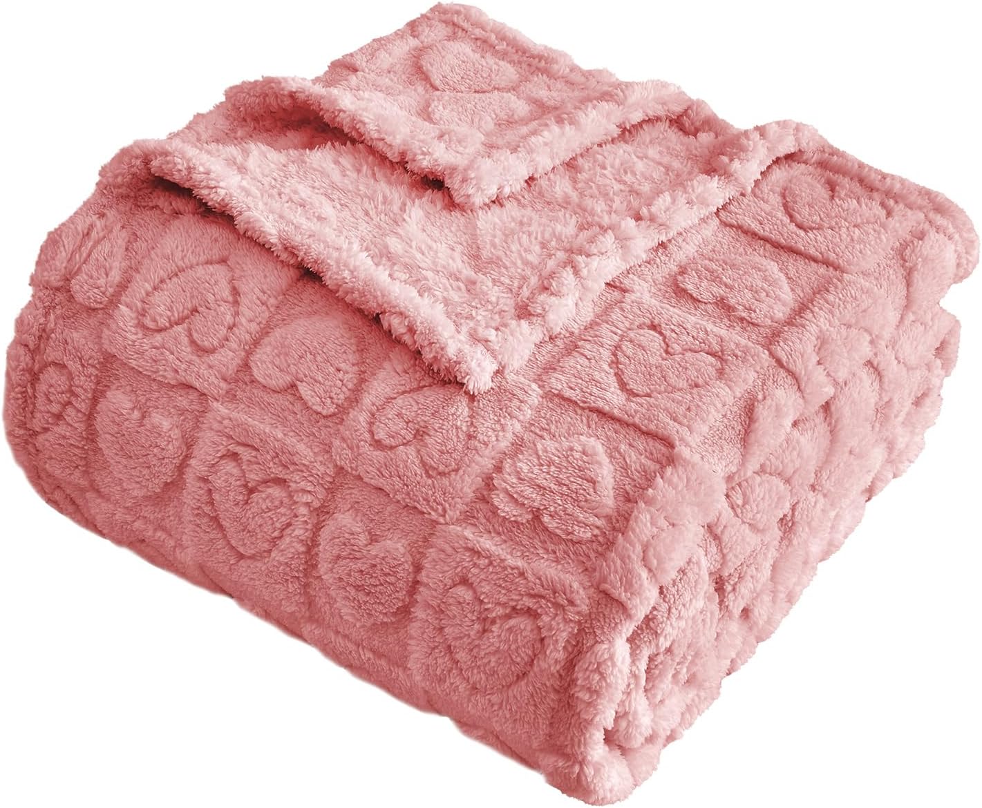 Beige Throw Pillow — 50" — Pink