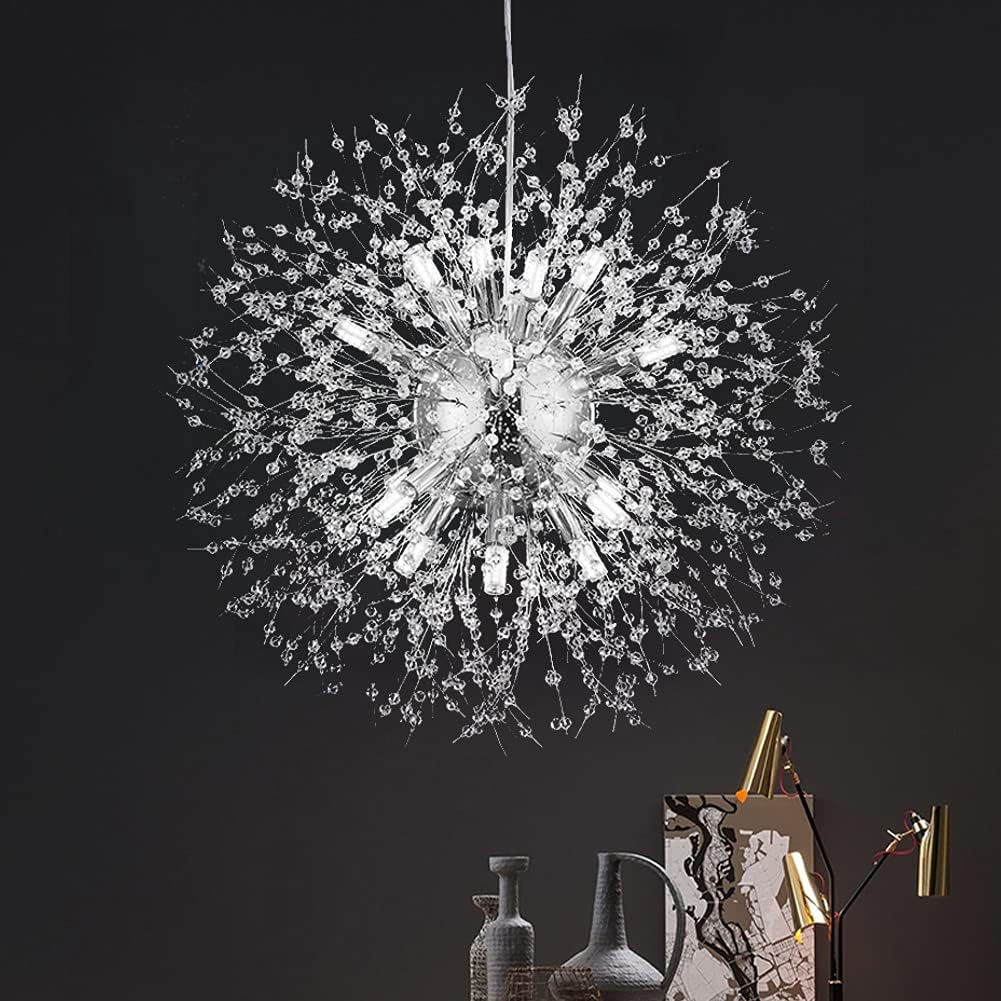 Luxe Gold Chandelier — 9-Light — 16-Lights