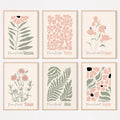 Unframed Boho Beige Wall Art Print — 16" — 12x16 Inch Unframed
