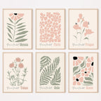 Unframed Boho Beige Wall Art Print — 16" — 12x16 Inch Unframed