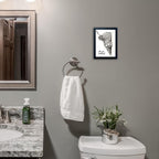 Framed Farmhouse Black Wall Decor — 8" - View 5