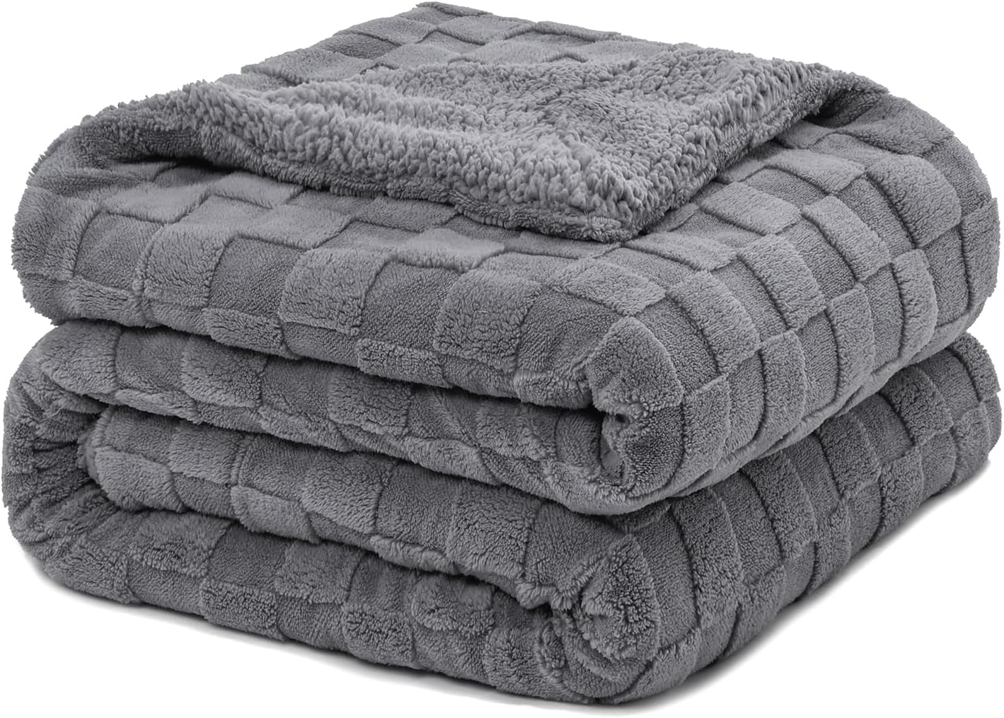 Beige Throw Pillow — 50" — Grey