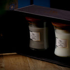 Linen Wood Scented Candle - View 7