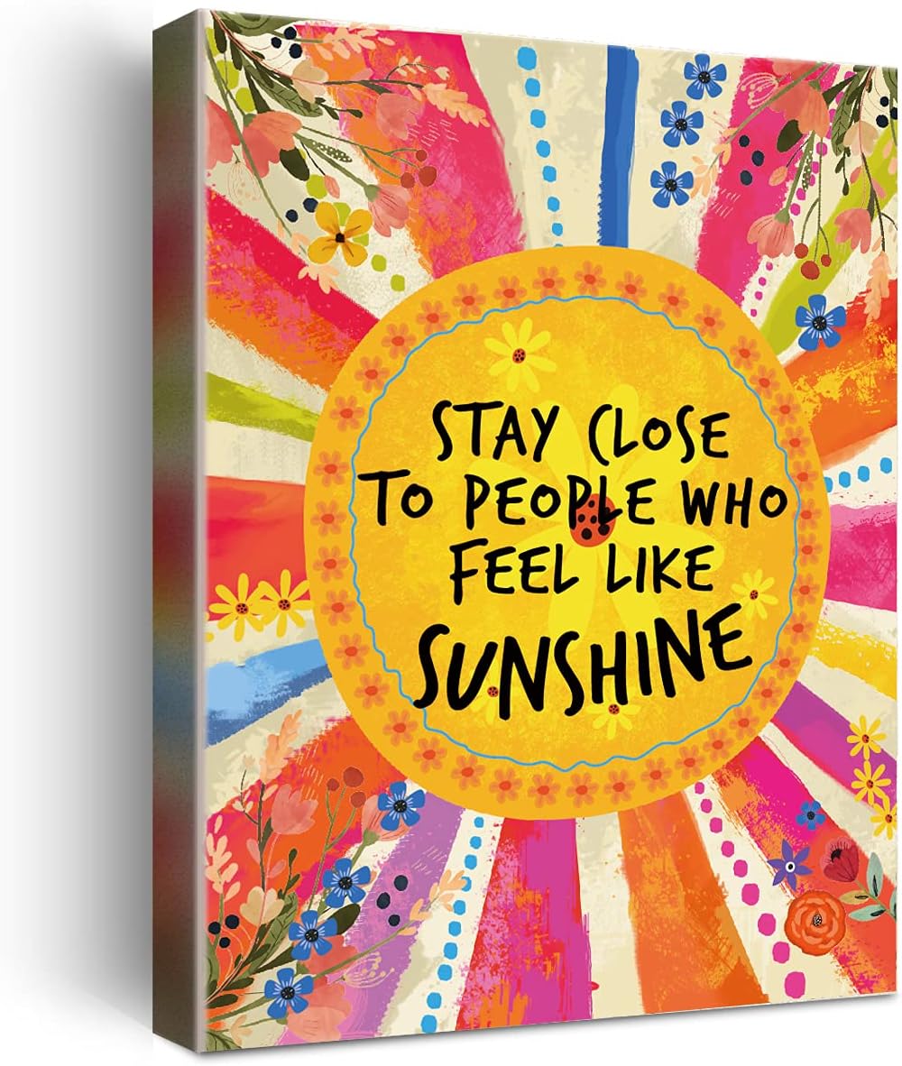 Boho Red Wall Decor — Sunshine