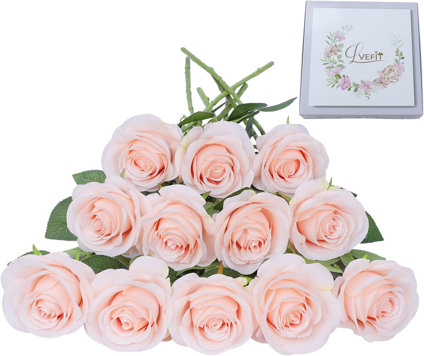 Beige Artificial Flowers — Blush