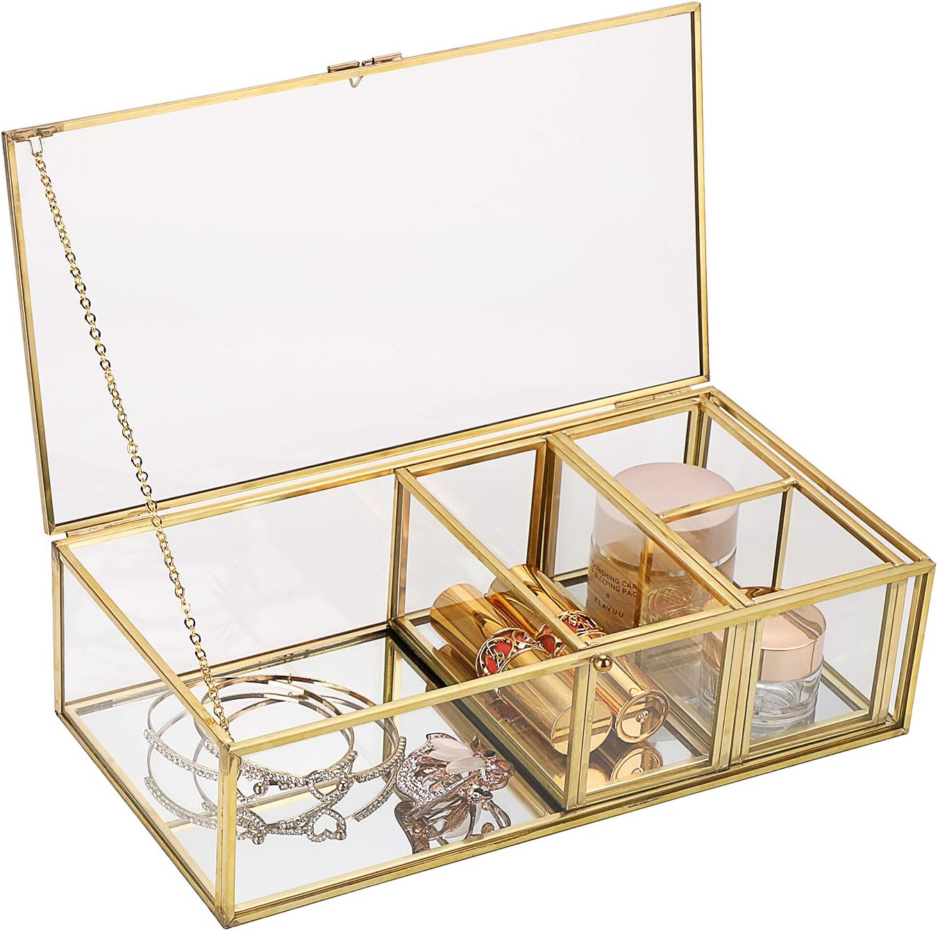 Luxe Glass Mirror — 1" - View 9