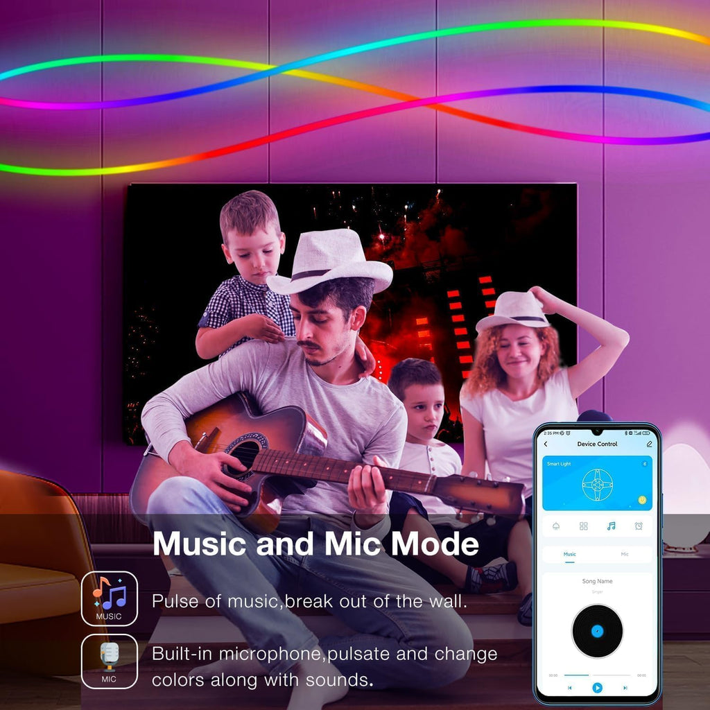 RGB Metal LED Strip Light - View 2
