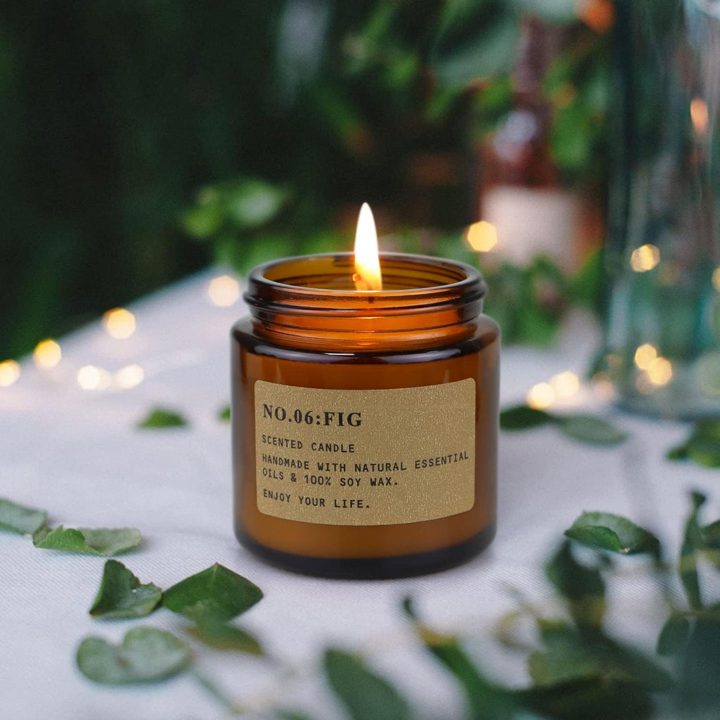 Scented Green Candle - View 6
