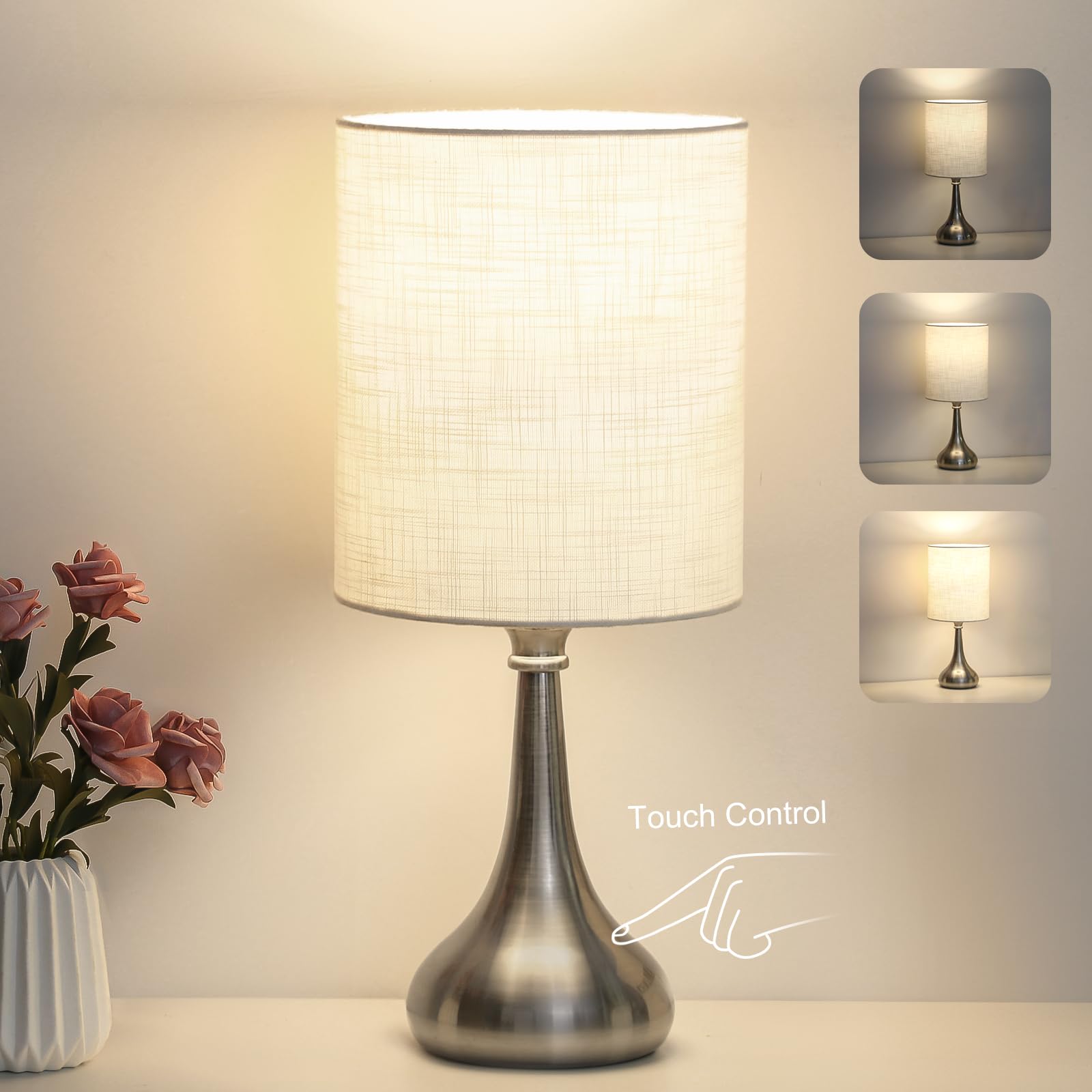 Dimmable Gold Table Lamp