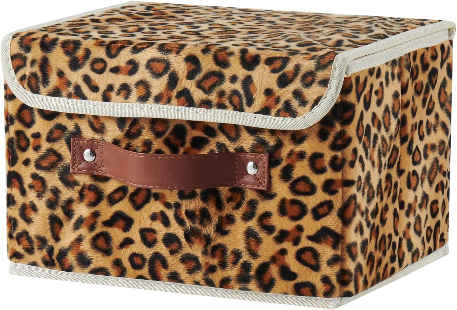 Velvet Luxe Black Storage Bin — Set of 1 — Small (Set of 1)