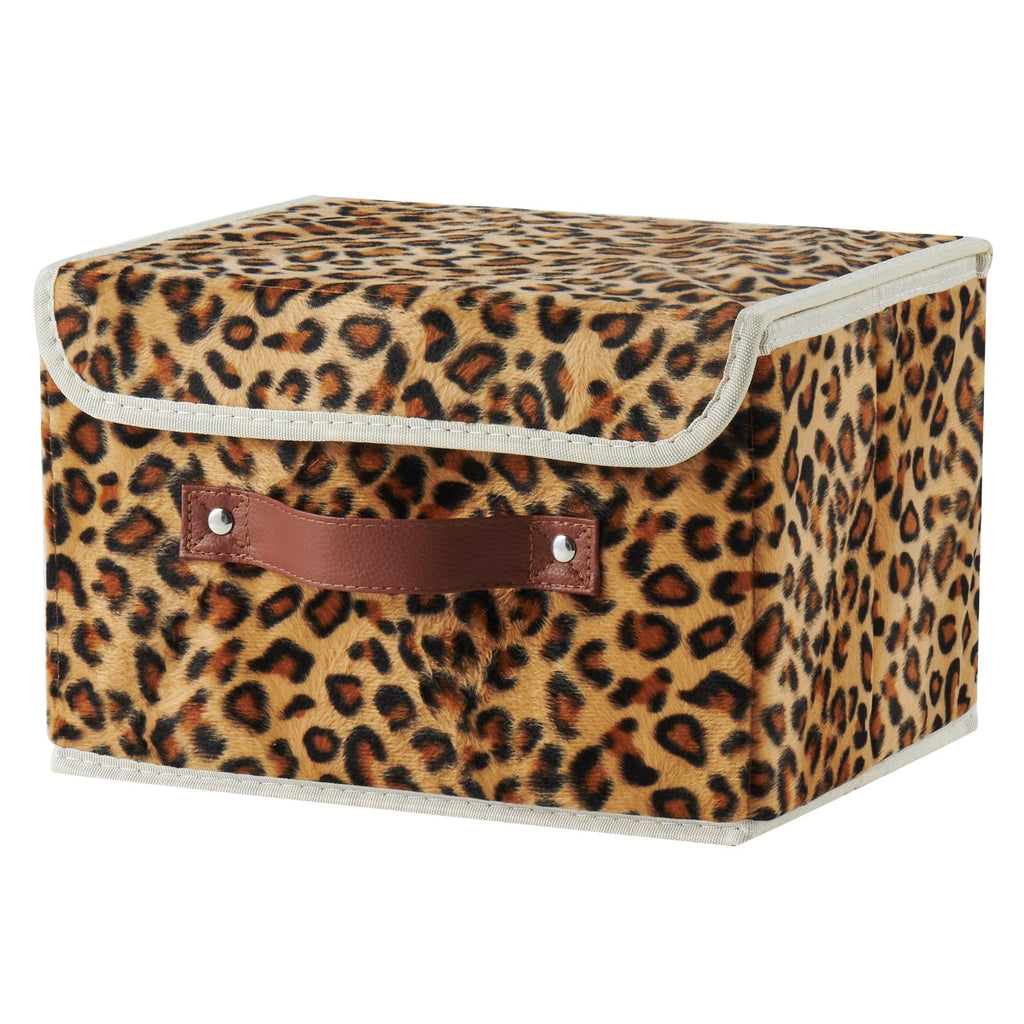 Velvet Luxe Black Storage Bin — Set of 1