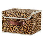 Velvet Luxe Black Storage Bin — Set of 1