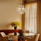 Luxe Black Chandelier — 4-Light - View 6