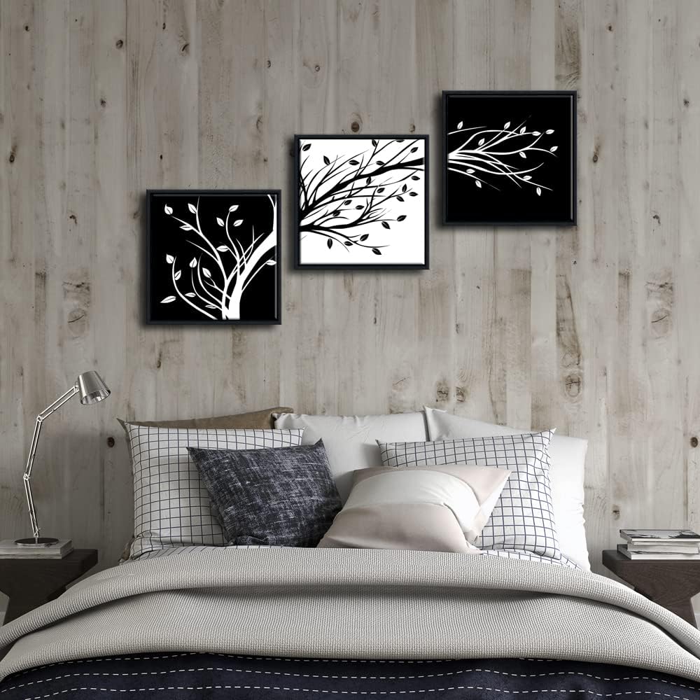 Framed Modern Metal Canvas Wall Art — 12" - View 5
