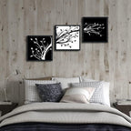 Framed Modern Metal Canvas Wall Art — 12" - View 5