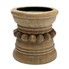 Farmhouse Beige Pillar Candle