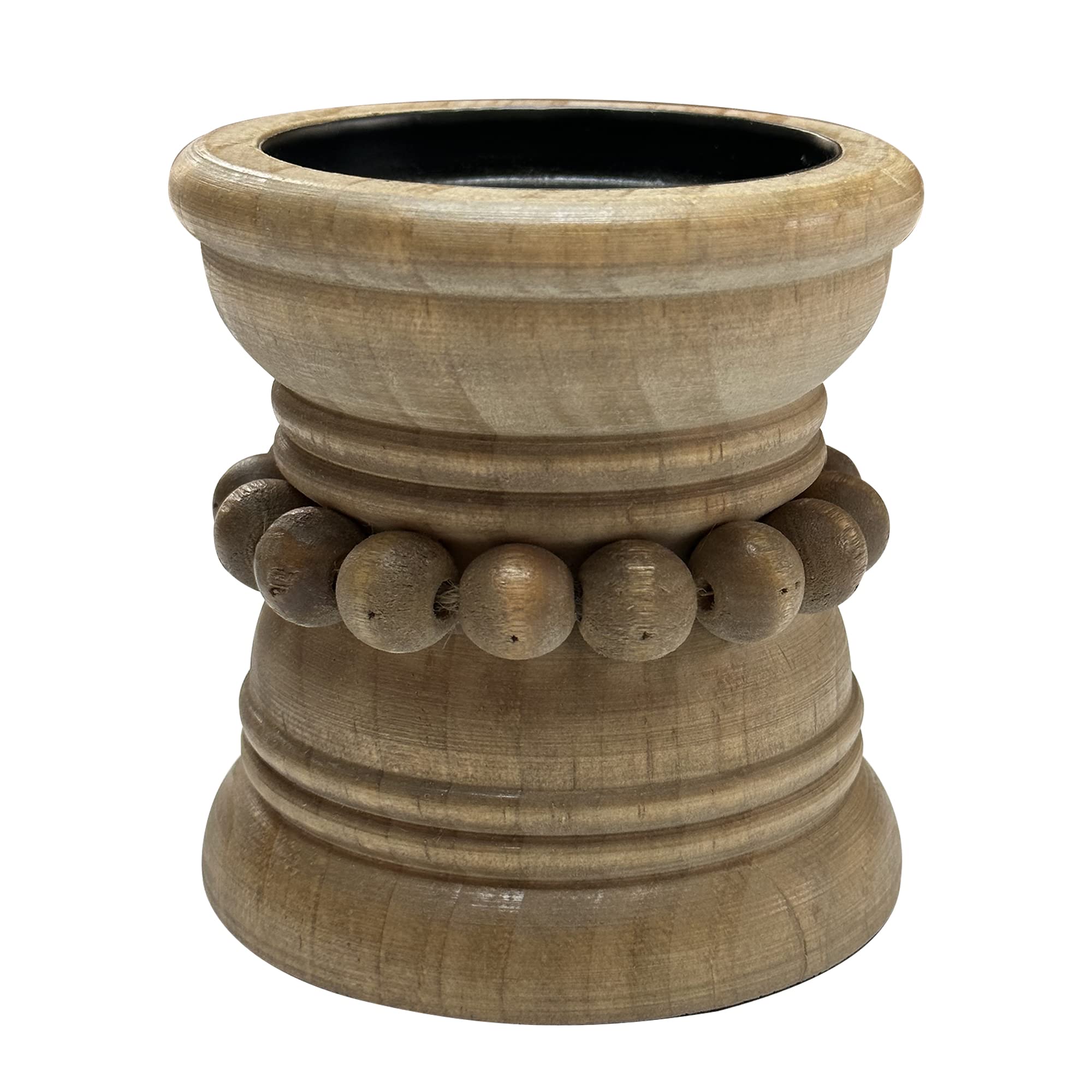 Farmhouse Beige Pillar Candle