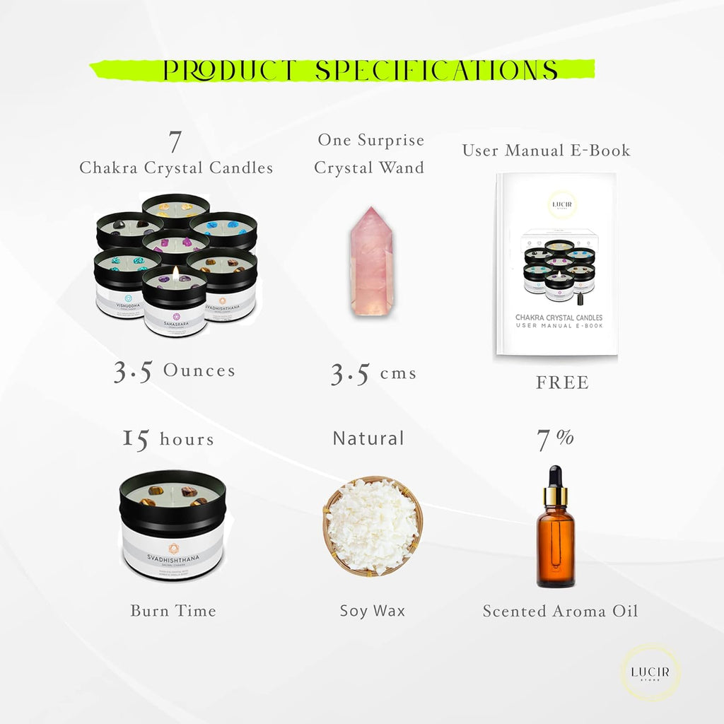 Luxe Glass Scented Candle - View 2
