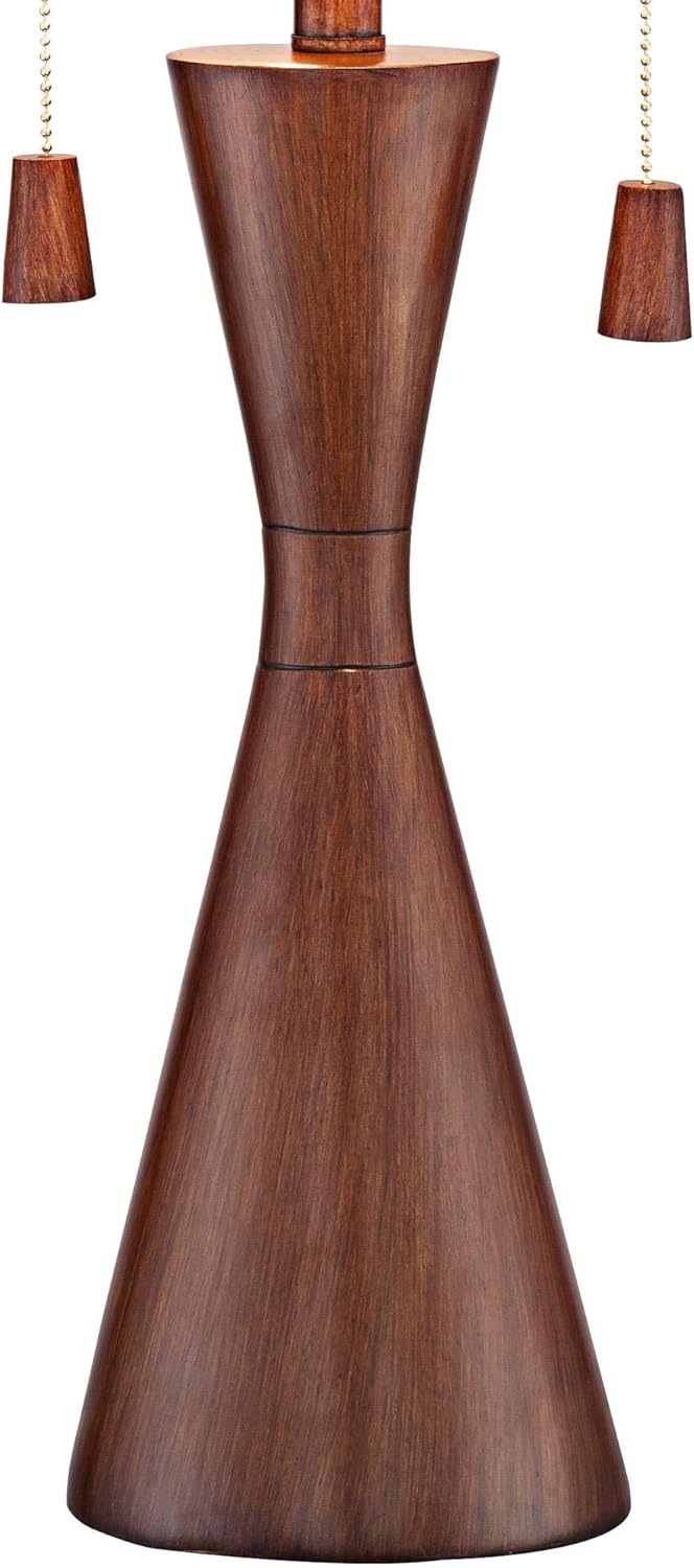 Mid-Century Wood Table Lamp — 28.75" - View 6