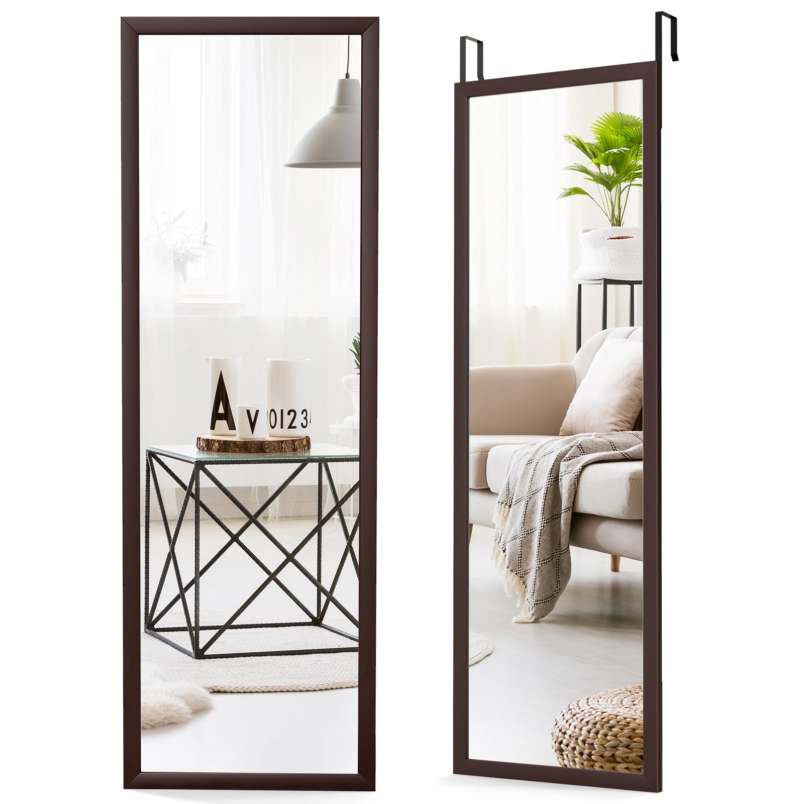 Metal Wall Mirror — 42.5"