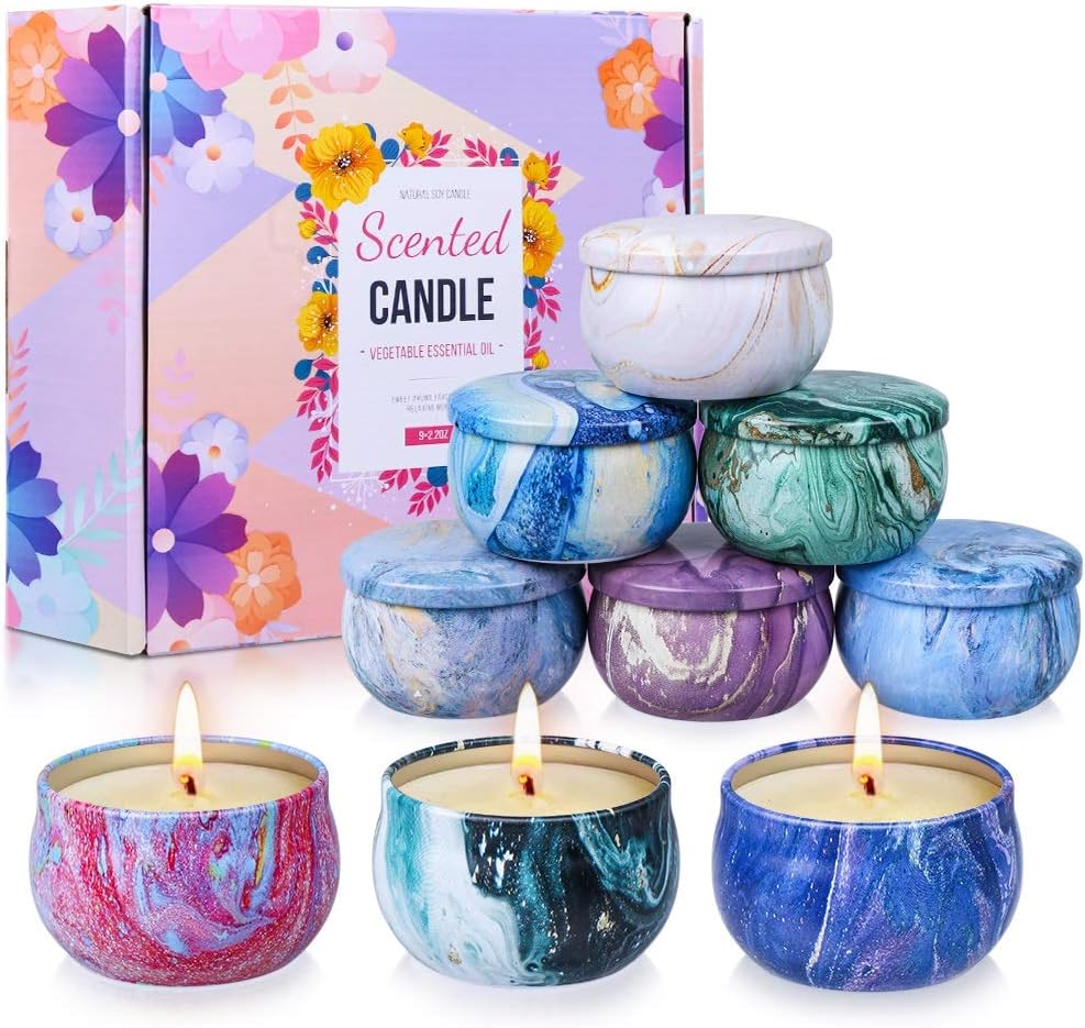 Soy Wax Luxe Metal Scented Candle - View 10