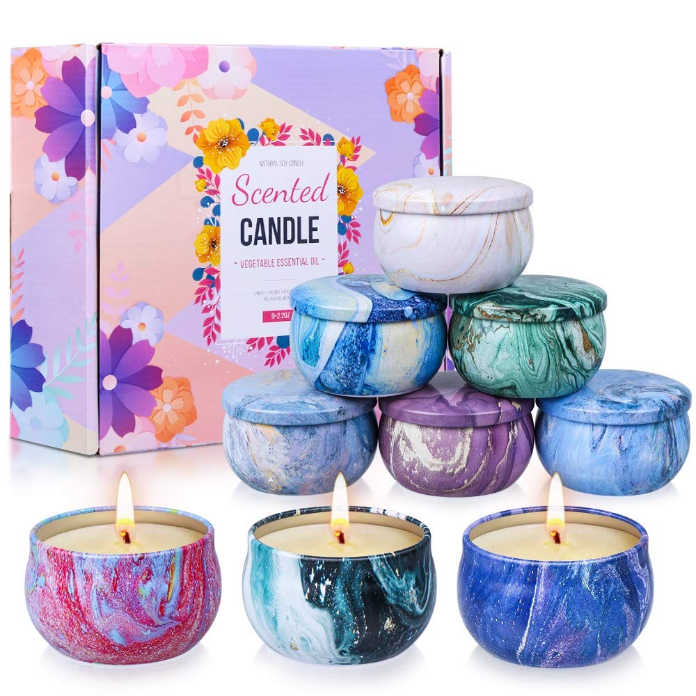 Soy Wax Luxe Metal Scented Candle